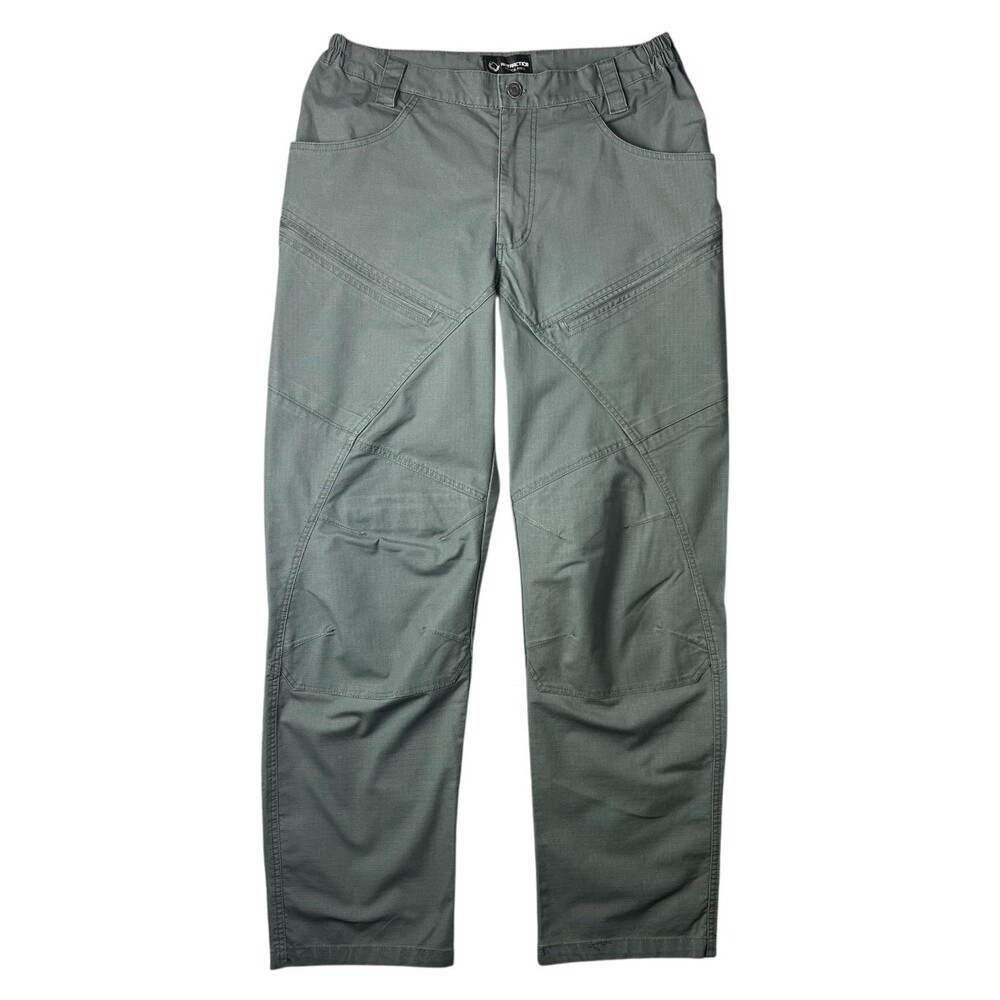 Antarctica Men's Outdoor Hiking Cargo Green Ripstop Tactical Pants  Size 32